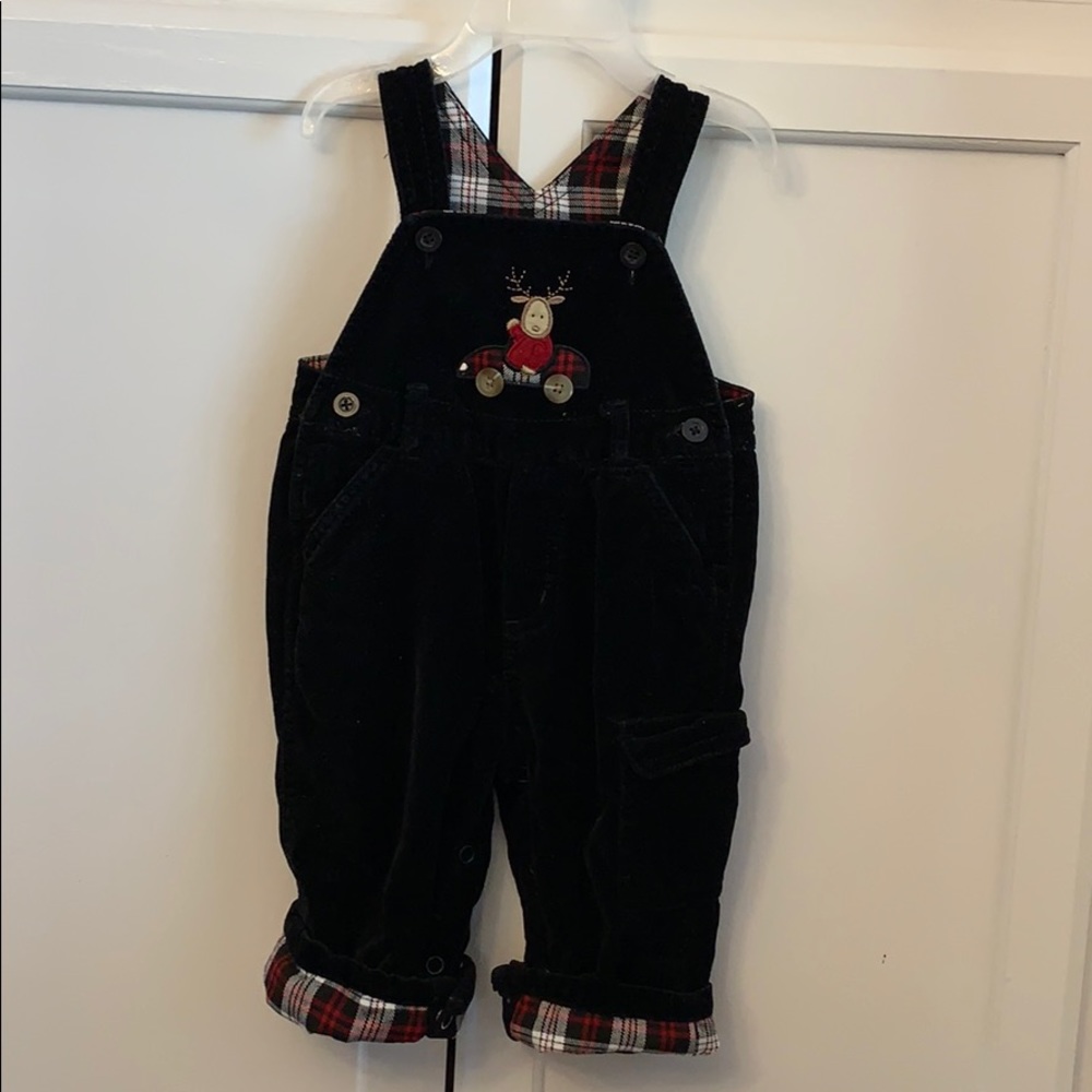 Baby Christmas overalls